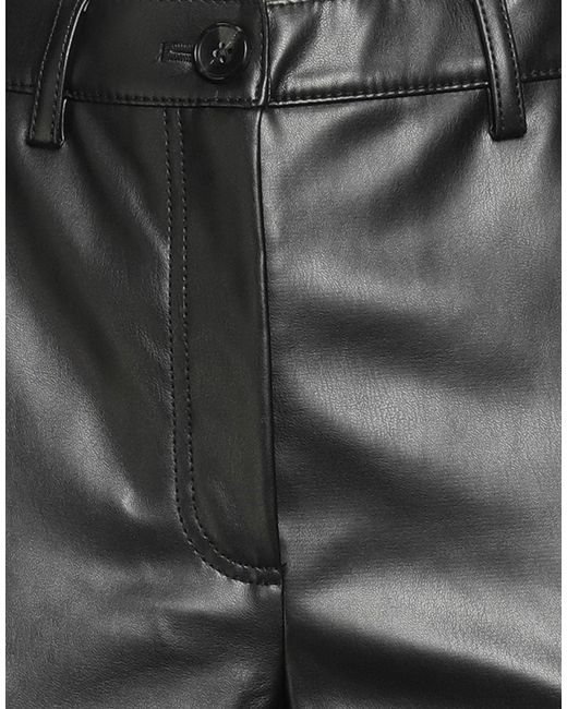 Bellerose Black Pants Polyurethane, Polyester