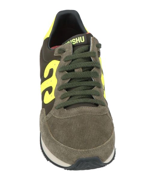 Wushu Ruyi Green Trainers for men