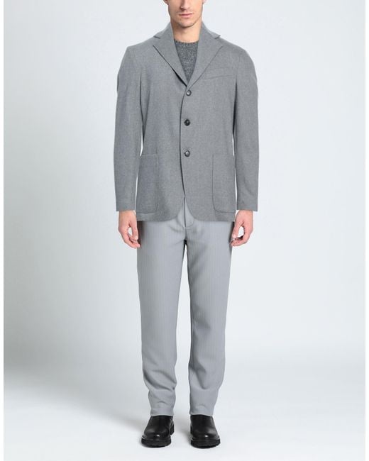 PT Torino Gray Blazer for men