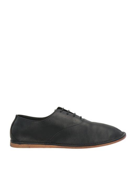 Silvano Sassetti Black Lace-Up Shoes for men