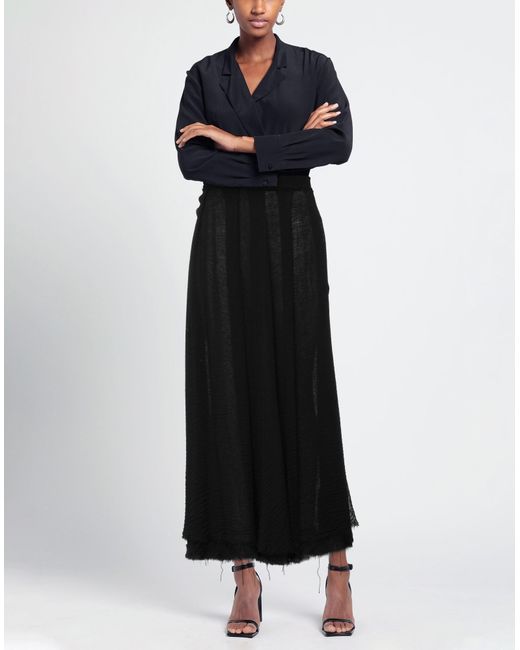 UN-NAMABLE Black Maxi Skirt