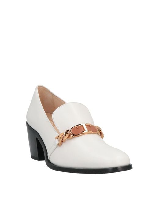 Tod's White Loafer