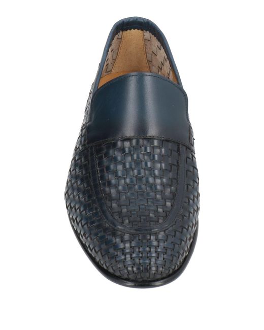 Testoni Gray Loafers Leather for men