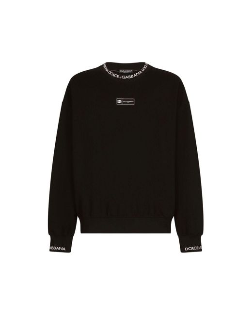 Dolce & Gabbana Sweatshirt in Black für Herren