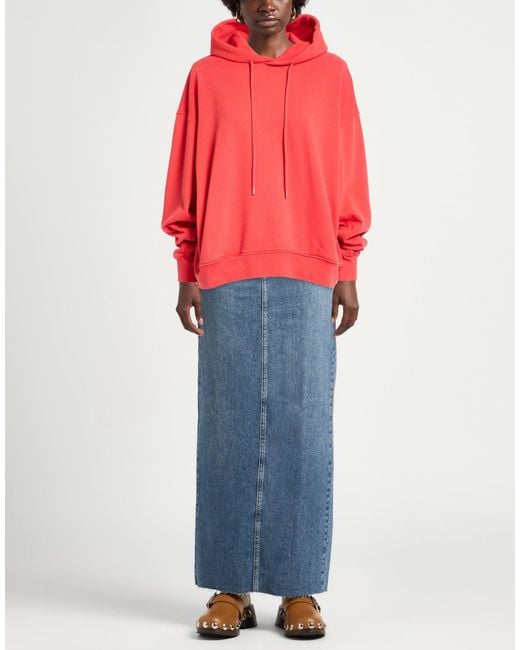 Department 5 Red Sweatshirt Cotton
