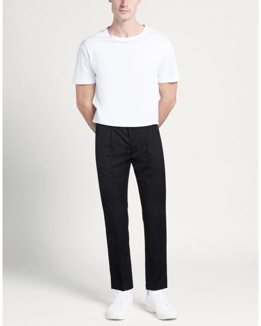 Dondup Blue Pants Virgin Wool, Elastane for men