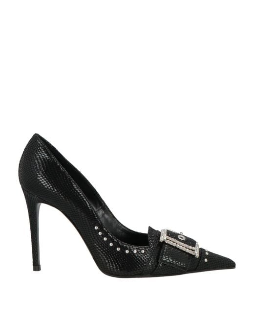 Lella Baldi Black Pumps Leather