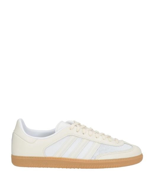 Adidas Originals White Sneakers Leather