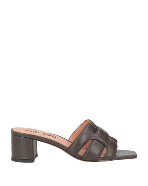 Bibi Lou Gray Sandals