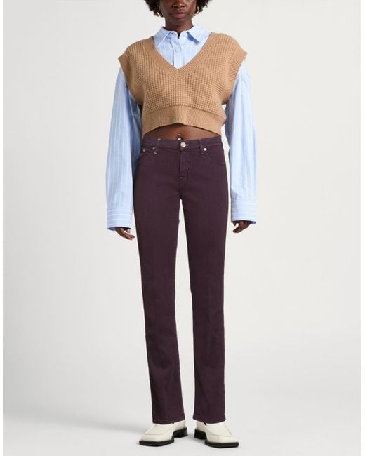 Jacob Cohen Purple Jeans