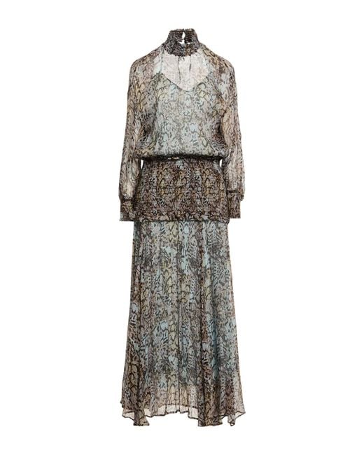 MAX&Co. Gray Maxi Dress