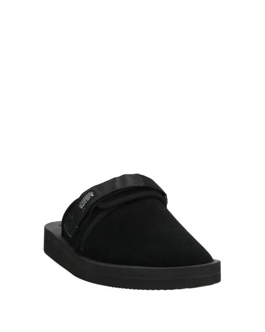 Suicoke Black Mules & Clogs for men