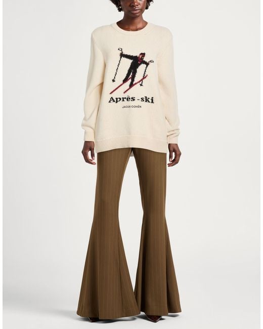 Jacob Cohen Natural Cream Sweater Virgin Wool, Cashmere