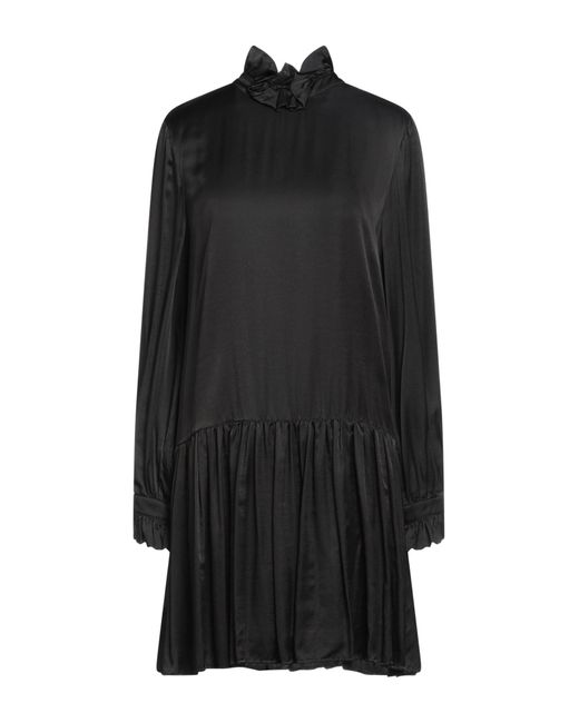 DISTRETTO 12 Black Mini Dress