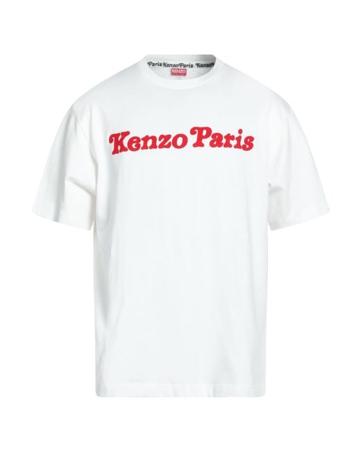 KENZO White T-Shirt Cotton for men