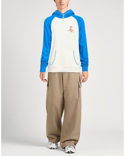 Manuel Ritz Blue Sweatshirt Cotton for men
