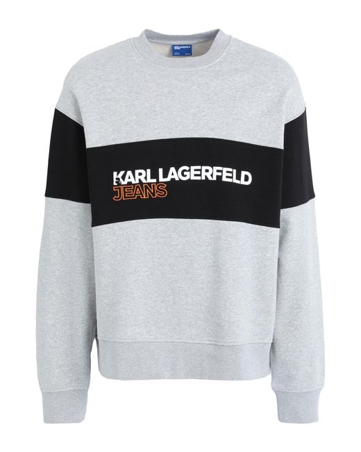 Karl Lagerfeld Gray Sweatshirt for men