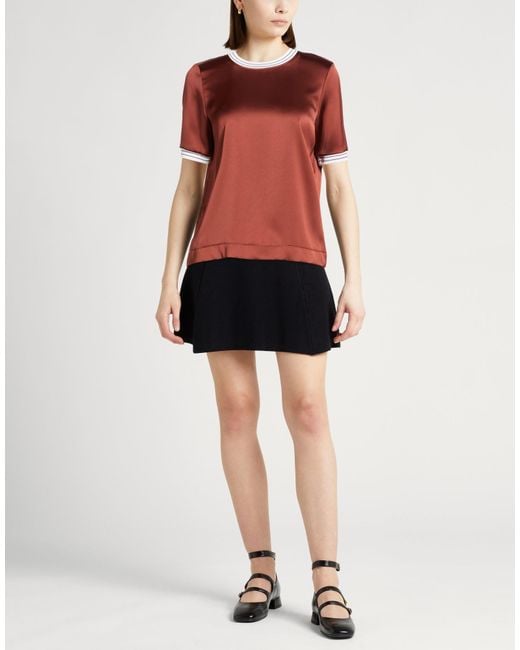 Herno Red Top Polyester, Circulose Viscose