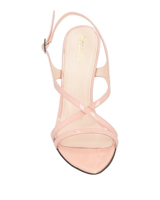 Pollini Pink Sandals Leather