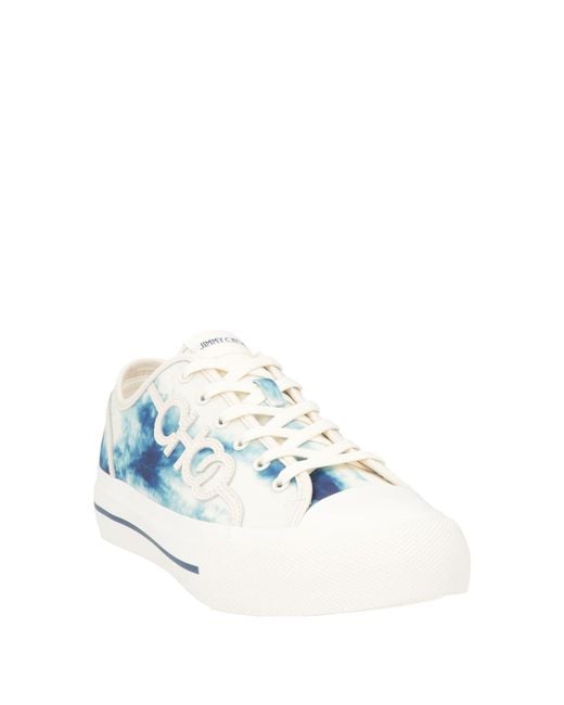 Jimmy Choo Blue Trainers