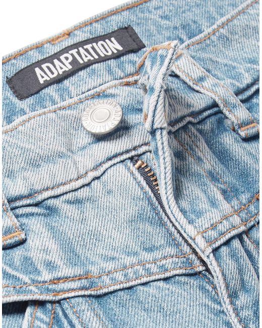 Adaptation Denim Rider Cropped Skinny Jeans in Mid Denim (Blue) - Save 79%  - Lyst