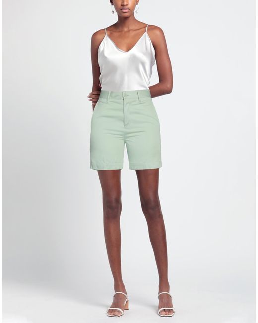 AMI Green Shorts & Bermuda Shorts