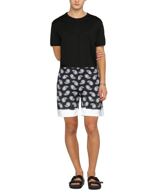 Shorts et bermudas MSGM pour homme en coloris Black