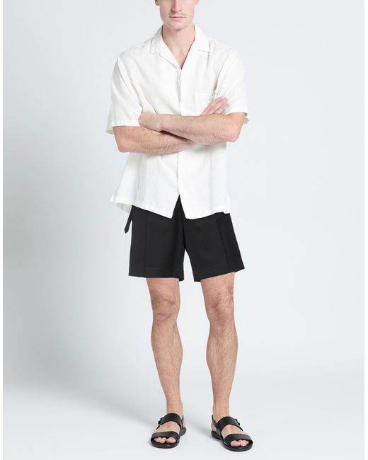 Helmut Lang Black Shorts & Bermuda Shorts for men