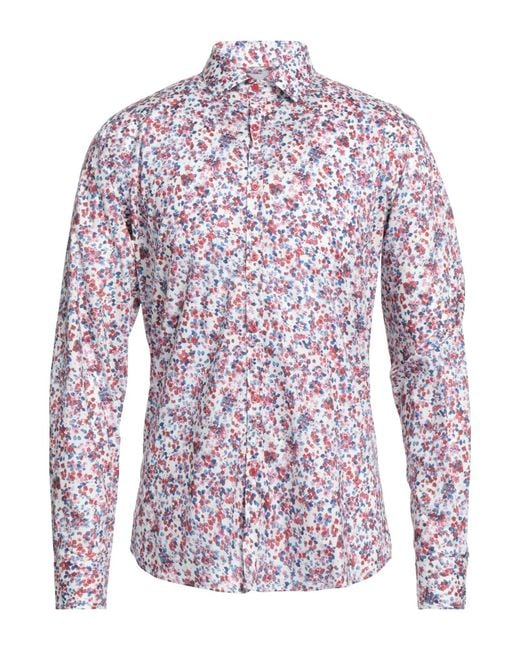 Aglini Red Shirt for men