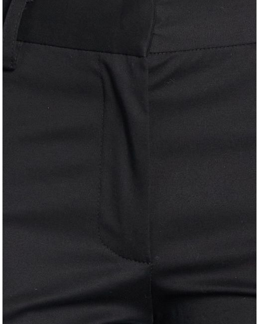 Hache Black Pants Cotton, Elastane