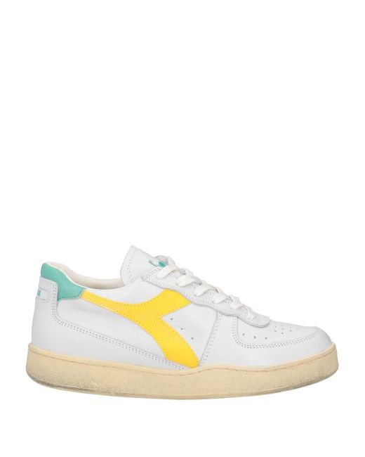 Diadora White Trainers