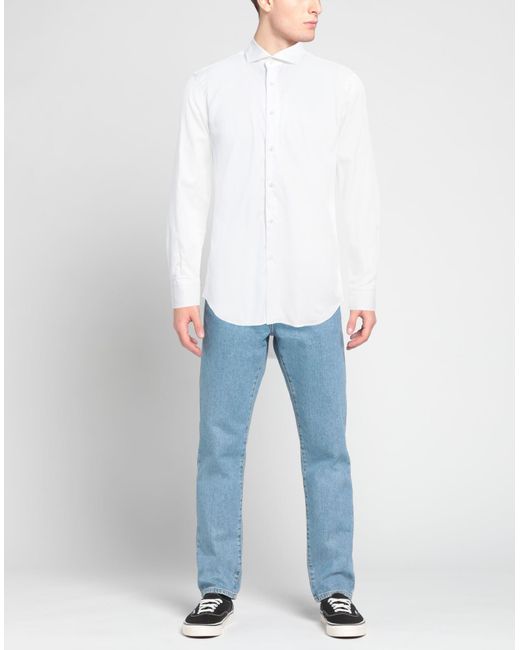 Camisa Alessandro Gherardi de hombre de color White