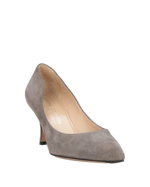 Antonio Barbato Gray Pumps