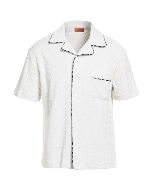 Camicia di Missoni in White da Uomo