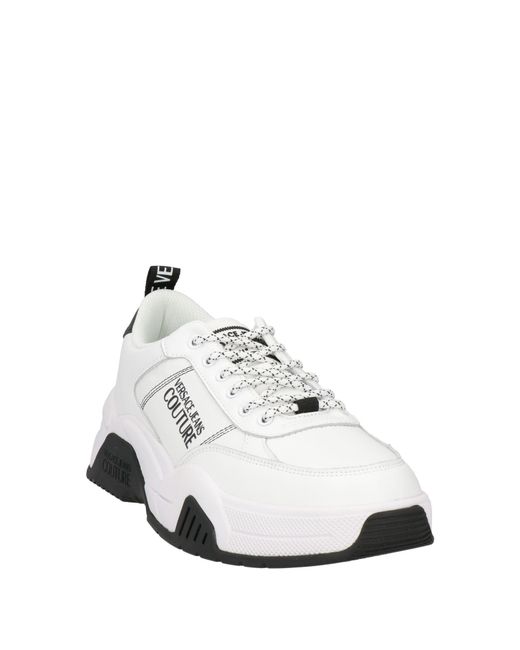 Versace Jeans Couture White Sneakers Leather for men