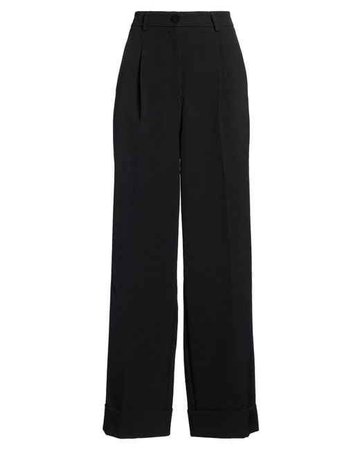 ViCOLO Black Pants Polyester, Elastane