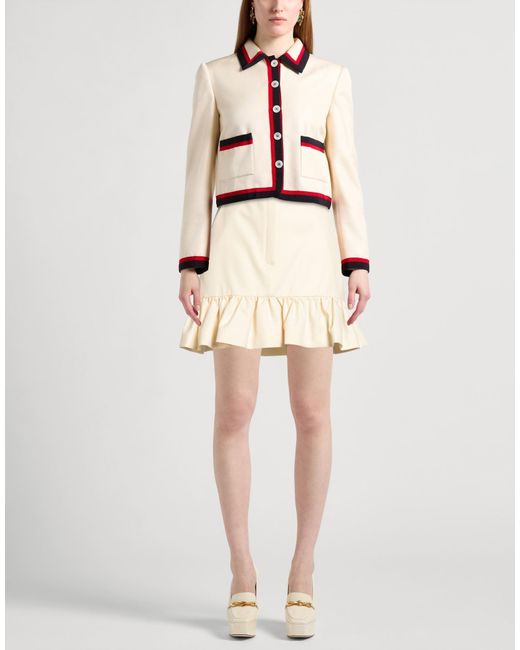 Rochas Natural Mini Skirt