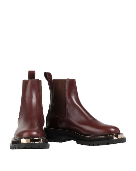 Sandro Brown Ankle Boots