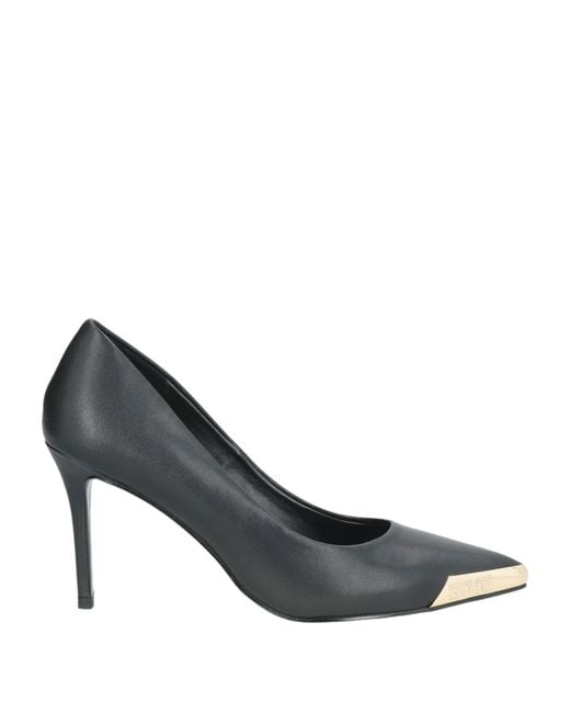 Versace Jeans Couture Gray Pumps