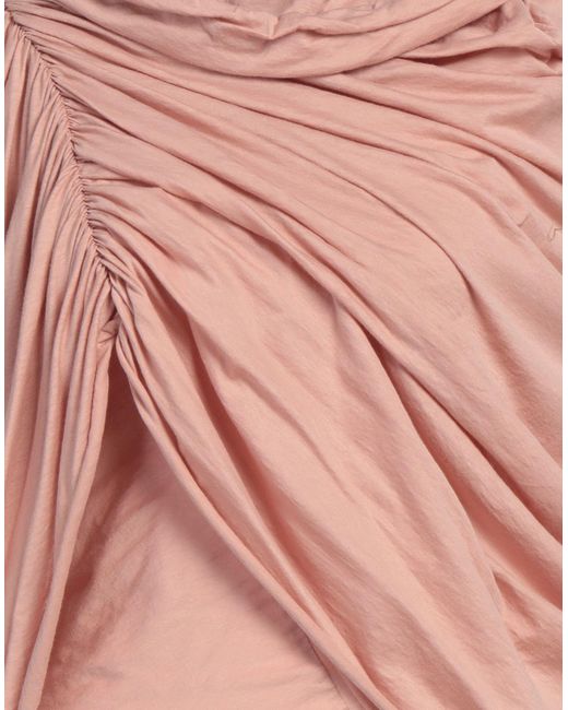 Rick Owens Pink Blush Top Cotton
