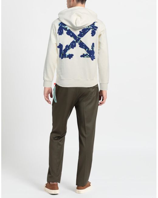 Off White c o Virgil Abloh Sweatshirt in White for Men Lyst UK