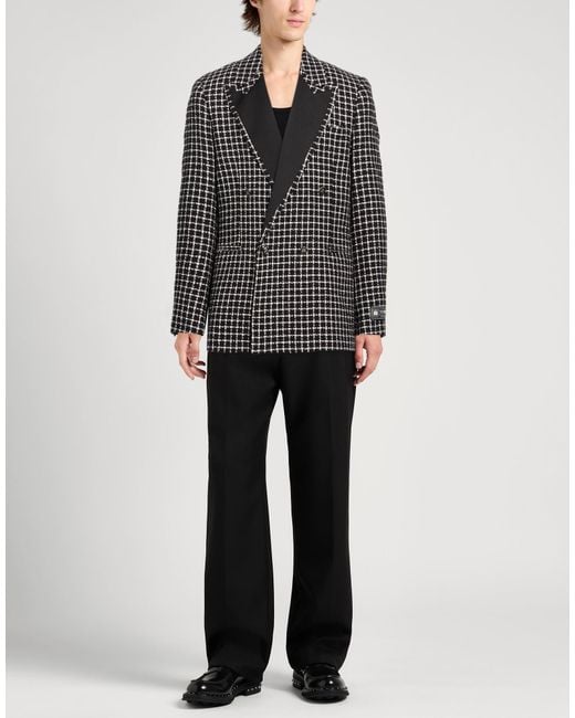 Amiri Black Blazer Cotton, Polyamide for men