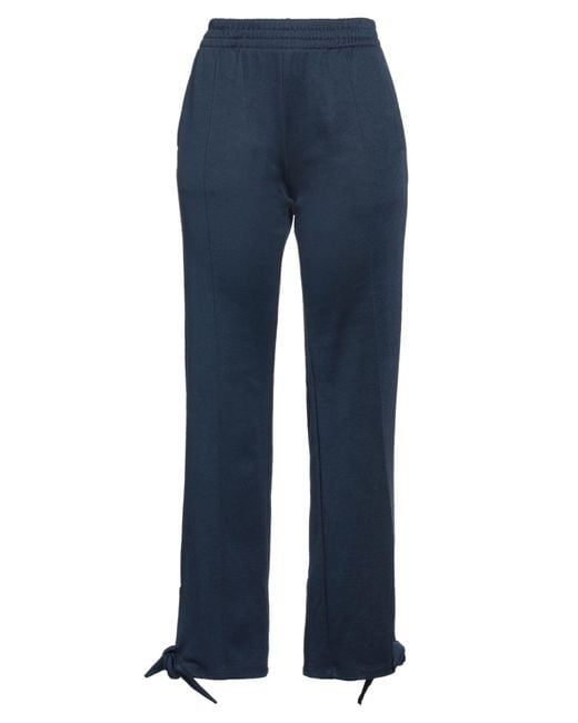 Zadig & Voltaire Blue Pants Polyester, Cotton