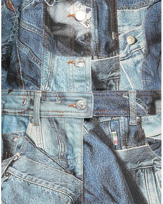 Moschino Jeans Blue Mini-Kleid