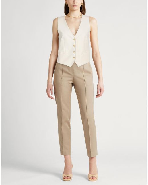 PT Torino White Tailored Vests