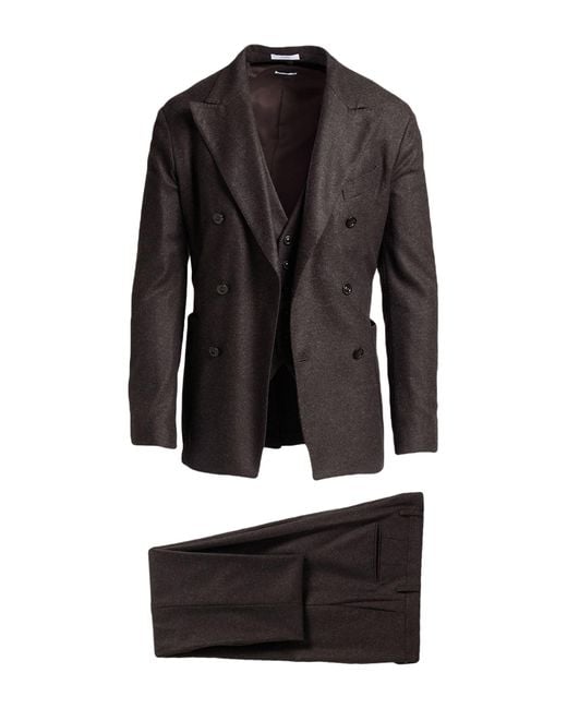 Boglioli Black Suit for men