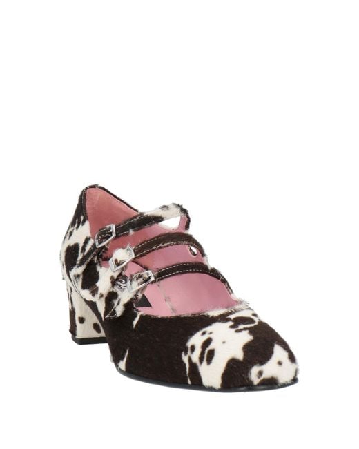CAREL PARIS White Pumps Leather