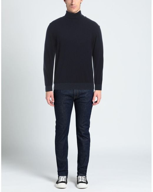 Berna Blue Turtleneck for men