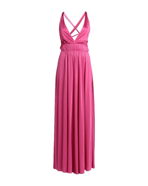 P.A.R.O.S.H. Pink Maxi Dress