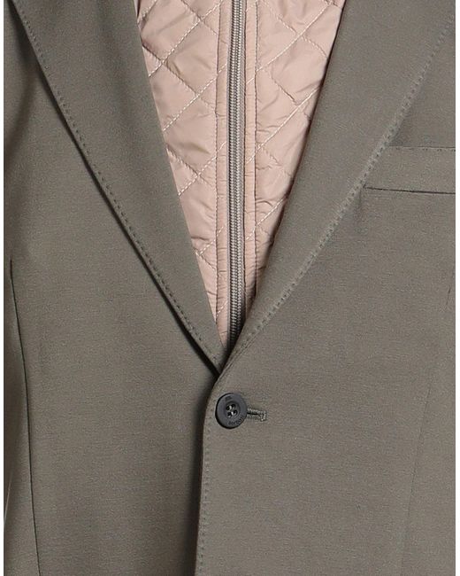 Barbati Gray Jacket Viscose, Polyamide, Elastane for men